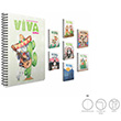 Viva Notes Spiralli Karton Kapak Defter 17x24 80 Yaprak Kareli (4587) Gpta