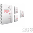 Whte Notebook Spiralli Karton Kapak Defter A4 80 Yaprak Kareli (4338) Gpta