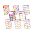 Girls Ders Program Okul Etiketi 16x24 3 Yaprak (2942) Gpta