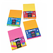 Pastel-100 A4 Renkli Kat 100 lk Paket 5x20 Yaprak (1504) Gpta