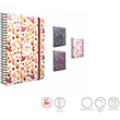 100 Things Spralli Sert Kapak 19x26 100 Yaprak izgili Defter (3901) Gpta