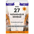 KPSS Vatandalk 27 Deneme Yakup Karata Yaynlar