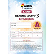 8. Snf Deneme Snav 3 Saysal Blm Aydn Yaynlar