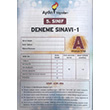 5.Snf Deneme Snav 1 Saysal Blm Aydn Yaynlar