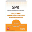 SPF Lisanslama Snavlarna Hazrlk Geni Kapsaml Sermaye Piyasas Mevzuat ve Meslek Kurallar Akademi Consulting ve Training Yaynlar