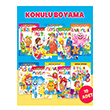 Konulu Boyama Serisi (10 Kitap 16 Sayfa) Mor Elma Yaynclk