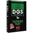 2021 DGS VIP ek Kopart Yaprak Test Yarg Yaynlar