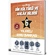 6. Snf Din Kltr ve Ahlak Bilgisi Yldzl Soru Bankas Deniz Yldz Yaynlar
