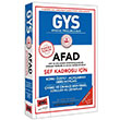 GYS AFAD ef Kadrosu in Konu zetli km ve kmas Muhtemel Sorular Yarg Yaynlar