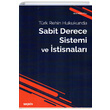 Sabit Derece Sistemi ve stisnalar Sekin Yaynevi