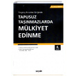 Tapusuz Tanmazlarda Mlkiyet Edinme Sekin Yaynevi