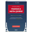 Franszca Metin evirisi Sekin Yaynlar