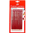 Faber Castell Krmz Kopya  Kalemi 12 li  ADEL.1501410100