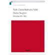Trk Ceza Kanununda Gda Sular Madde 185 186 Sekin Yaynclk
