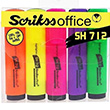 Scrikss 5 li Pastel Fosforlu Kalem Seti  SCR.T00SH712BLP50A