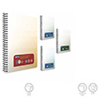 Planner Spiralli Flexi Sert Kapak Defter 20x28 52 Yaprak izgili (3410) Gpta