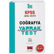 2021 KPSS Genel Kltr Corafya ek Kopart Yaprak Test Yarg Yaynlar