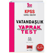 2021 KPSS Genel Kltr Vatandalk ek Kopart Yaprak Test Yarg Yaynlar
