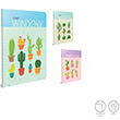 Window Tel Dikili Ofset Plastik Kapak Defter A4 80 Yaprak Kareli (4199) Gpta