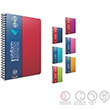 Uniform Spiralli Seperatrl Plastik Kapak A4 240 Yaprak 4+4 Defter (2451) Gpta