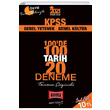 2021 KPSS Tarih 100de 100 Tamam zml 20 Deneme Yarg Yaynlar