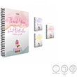Sweet Love Spralli Ofset Plastik Kapak A4 100 Yaprak Kareli Defter (3670) Gpta