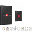 Sonsuza Kadar Bayrak plik Dikili Deri Sert Kapak Defter 13x21 120 Yaprak izgili Standart (3380) Gpta