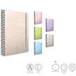 Second Spralli Plastik Kapak A4 100 Yaprak izgili Defter (3744) Gpta