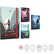 Advanture plik Dikili Sert Kapak Defter 13x21 120 Yaprak izgisiz Standart (3863) Gpta
