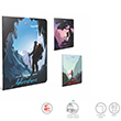 Adventure Tel Dikili Karton Kapak A4 60 Yaprak Kareli Defter (3852) Gpta