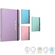 Aqua Pastel plik Dikili Sert Kapak Defter 13x21 96 Yaprak izgili Standart (3390) Gpta