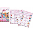 Winx Ders Programl 3 Yaprak Okul Etiketi (3130) Gpta