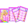 Gpta Barbie Okul Etiketi Ders Programl 3 Yaprak (5460)