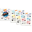 Hot Wheels Ders Program Okul Etiketi 15x17 6x3 Yaprak (5413) Gpta