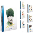 Atatrk Spiralli Sert Kapak A4 100 Yaprak Kareli Defter (2654) Gpta