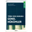 Trk Ceza Hukuku Genel Hkmler Sekin Yaynevi