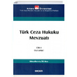 Trk Ceza Hukuku Mevzuat Cilt 1 (Kanunlar) Sekin Yaynevi