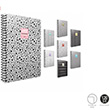 Dark Sprint Spiralli Karton Kapak Defter 17x24 50 Yaprak izgisiz (4409) Gpta