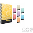Doodle Spiralli Karton Kapak Defter A4 80 Yaprak Kareli (4551) Gpta