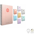 Extra Light Spralli Karton Kapak A4 80 Yaprak izgili Defter (3099) Gpta