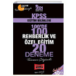 2021 KPSS Eitim Bilimleri 100de 100 Rehberlik ve zel Eitim Tamam zml 20 Deneme Yarg Yaynlar