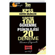 2021 KPSS Eitim Bilimleri 100de 100 renme Psikolojisi Tamam zml 20 Deneme Yarg Yaynlar