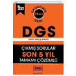 2021 DGS Son 5 Yl Tamam zml km Sorular Ekonomik Seri Yarg Yaynlar