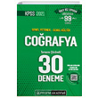 2021 KPSS Genel Yetenek Genel Kltr Corafya 30 Deneme Pegem Yaynlar