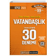 2021 KPSS Genel Yetenek Genel Kltr Vatandalk 30 Deneme Pegem Yaynlar