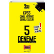 2021 KPSS Genel Yetenek Genel Kltr Son k Tamam zml 5 Deneme Yarg Yaynlar