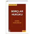 Borlar Hukuku Genel Hkmler Adalet Yaynevi