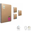 LW Ultra Spiralli Kraft Kapak Defter A4 80 Yaprak izgili (2708) Gpta