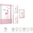 Magenta plik Dikili Sert Kapak Defter 9x14 120 Yaprak izgisiz Standart (4186) Gpta