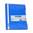 Exxo Plastik Kapak Telli Dosya A4 Mavi  50 li Paket TKNR.DOS-TT100